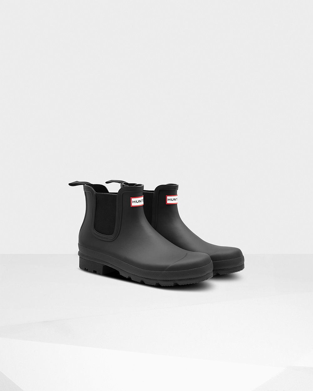 Chelsea Boots Herr - Hunter Original - Svarta - 967421-CAT